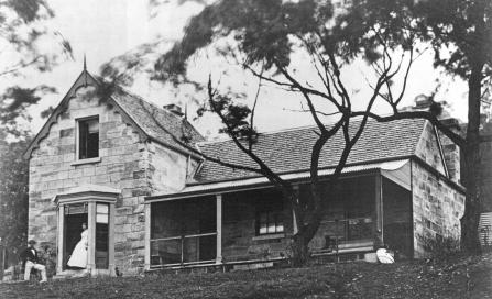 , The Gothic marine villa 'Greencliffe' was built in Kirribilli by Mary Paul between 1858 and 1866. It was dramatically altered and turned into flats in the 1920s and further redeveloped in the 1950s. The remaining structure was demolished in 1993. Photograph by Robert Hunt. Macleay Museum